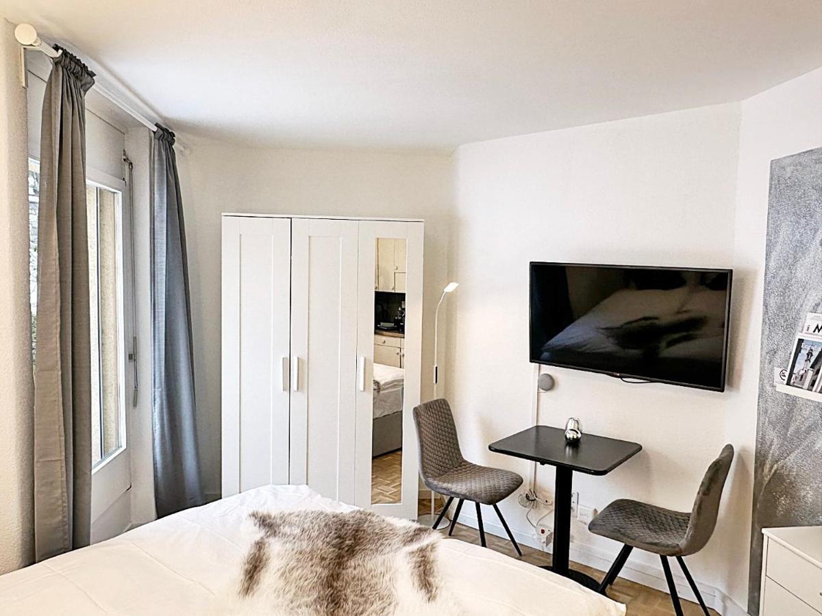 Ferienwohnung Kleines Juwel, Zentral, Mit Garage Und Pool - Cb102 St. Moritz Exterior foto