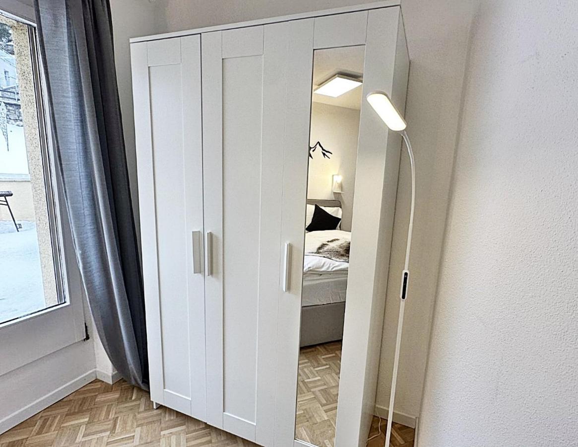 Ferienwohnung Kleines Juwel, Zentral, Mit Garage Und Pool - Cb102 St. Moritz Exterior foto