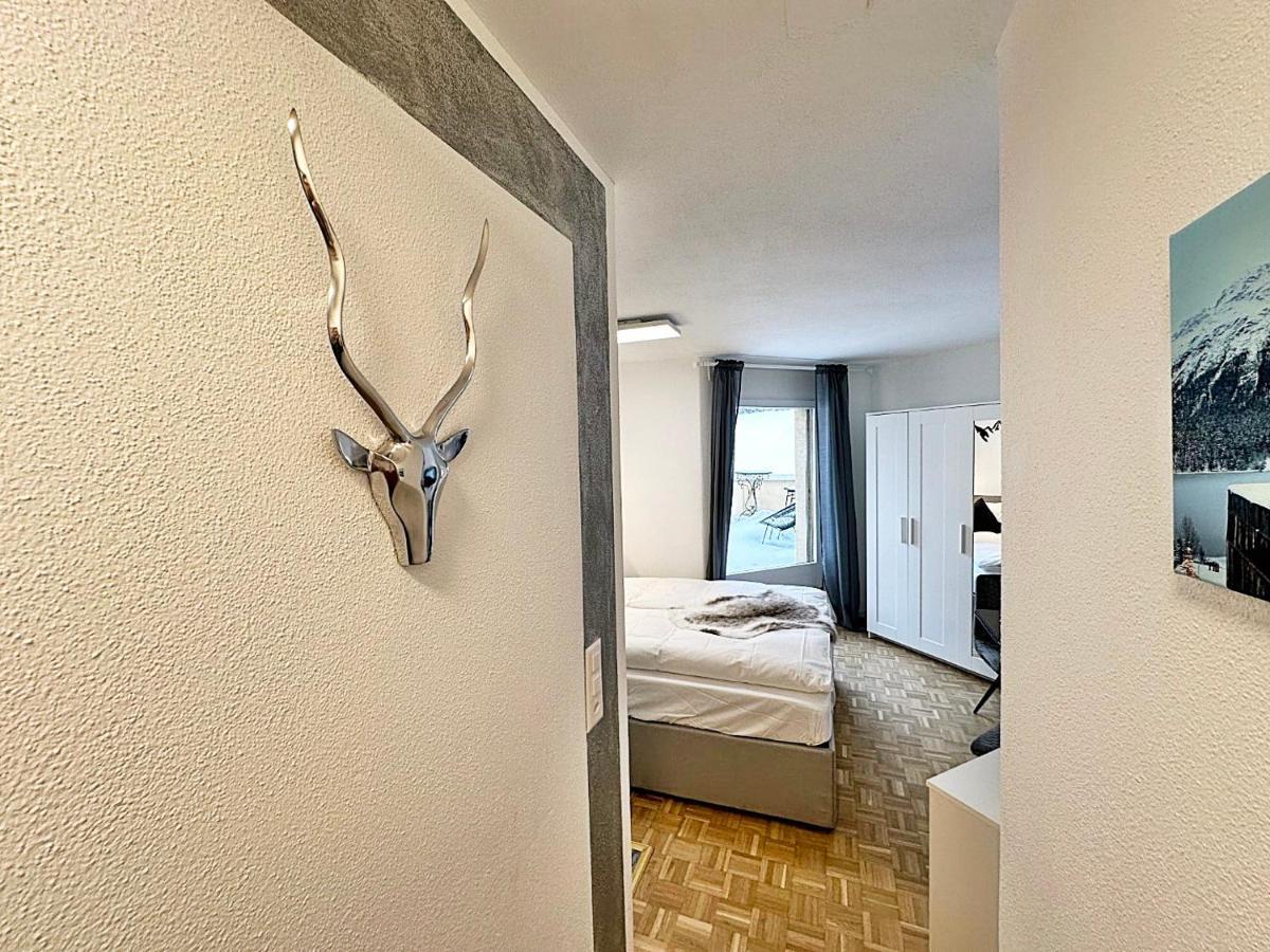Ferienwohnung Kleines Juwel, Zentral, Mit Garage Und Pool - Cb102 St. Moritz Exterior foto